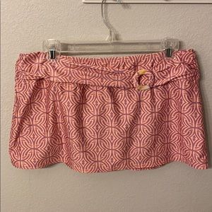 Bikini swim skirt